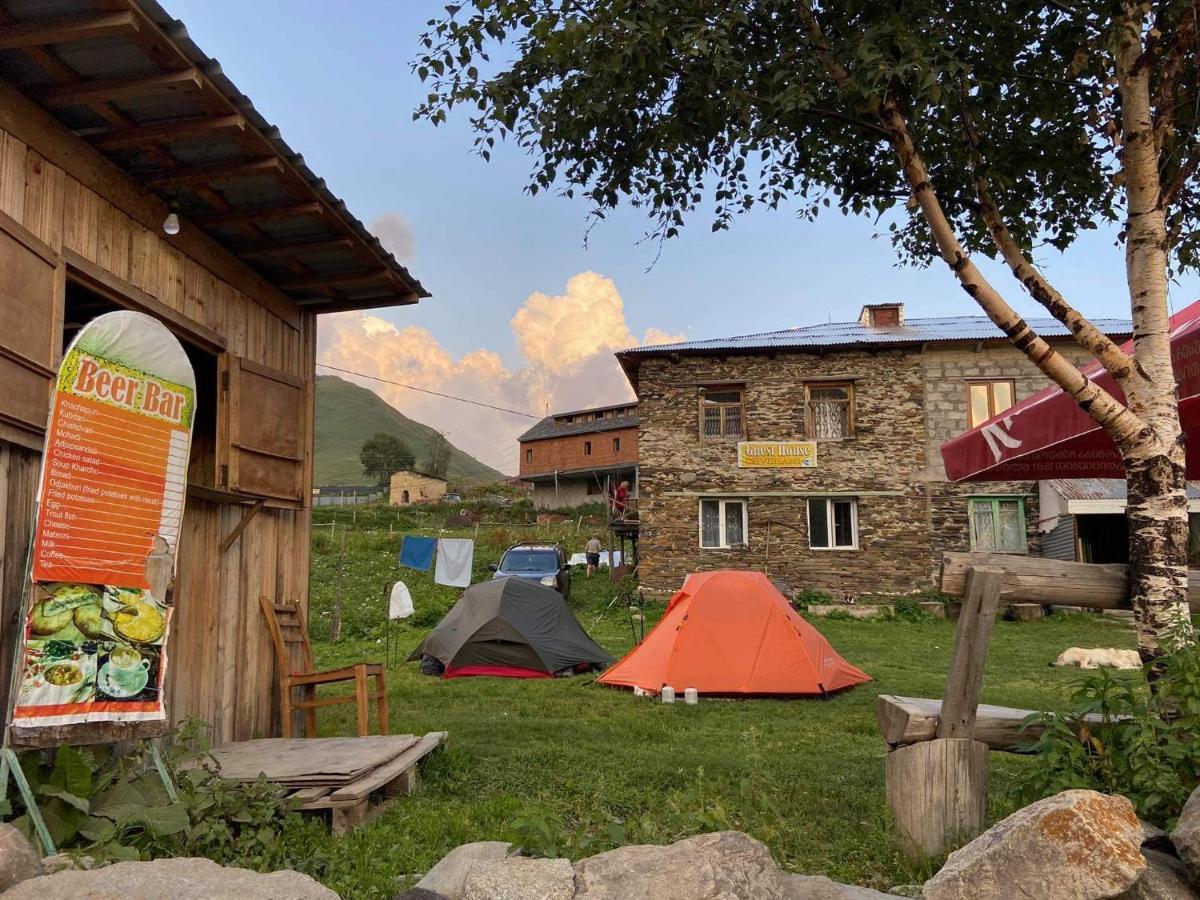 Chvibiani Guesthouse & Bar Ushguli Exterior photo