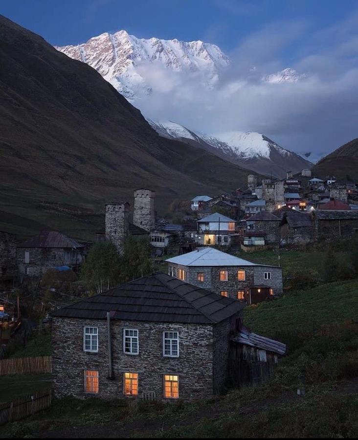 Chvibiani Guesthouse & Bar Ushguli Exterior photo