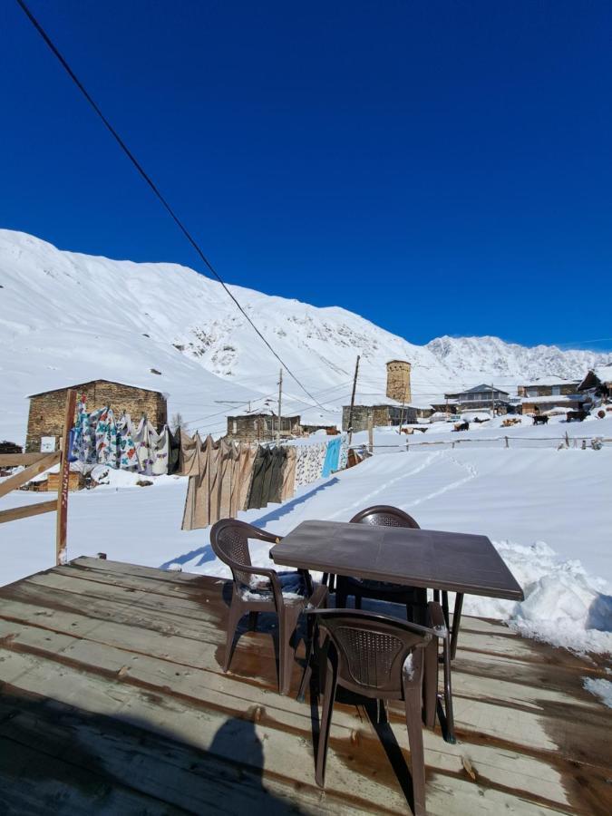 Chvibiani Guesthouse & Bar Ushguli Exterior photo