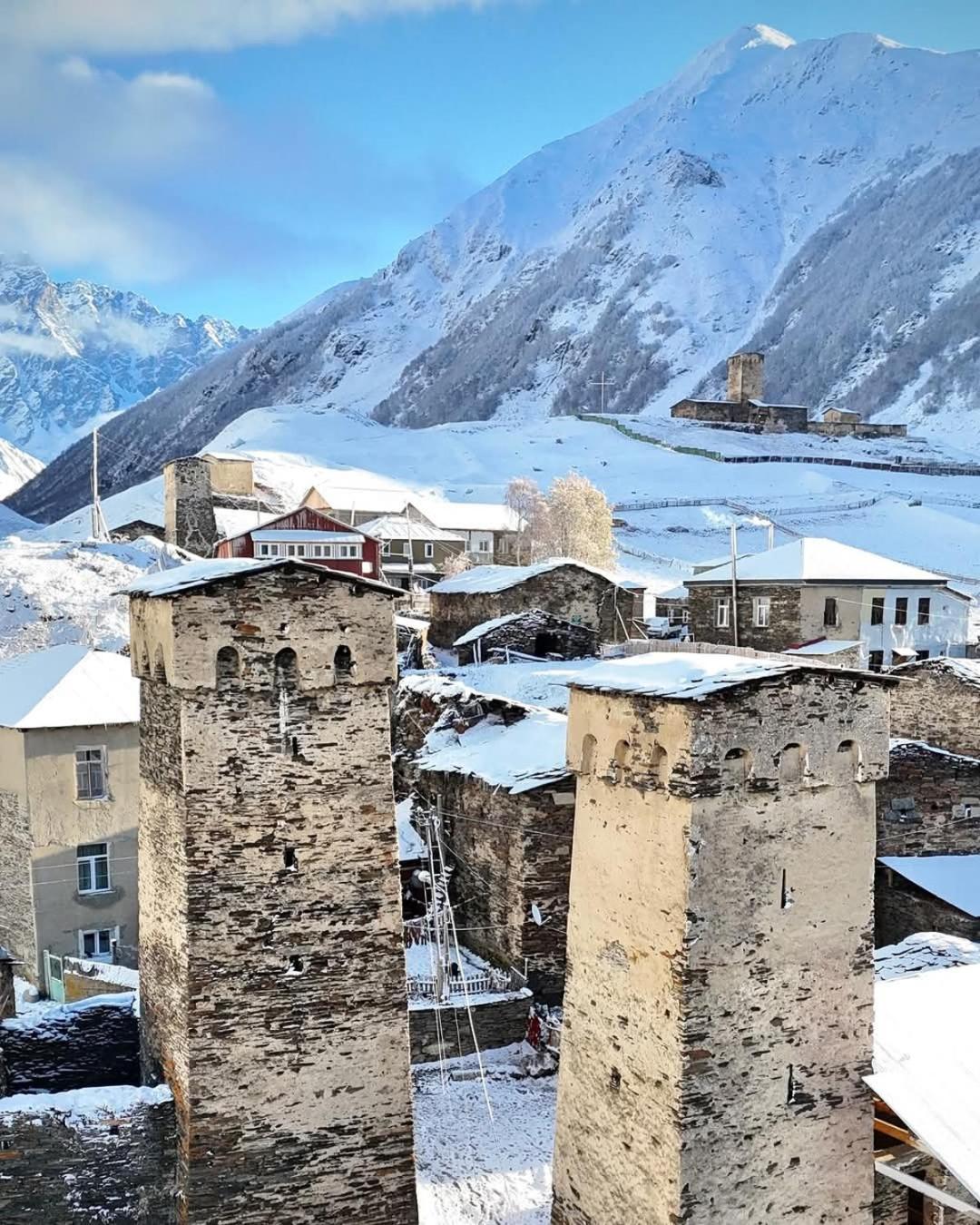 Chvibiani Guesthouse & Bar Ushguli Exterior photo